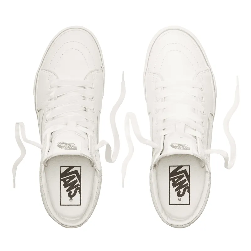 VANS Leren Sk8-hi Platform 2.0 Schoenen Wit (VN0A3TKNUPK)