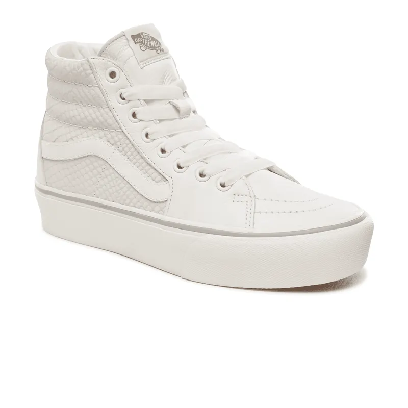 VANS Leren Sk8-hi Platform 2.0 Schoenen Wit (VN0A3TKNUPK)