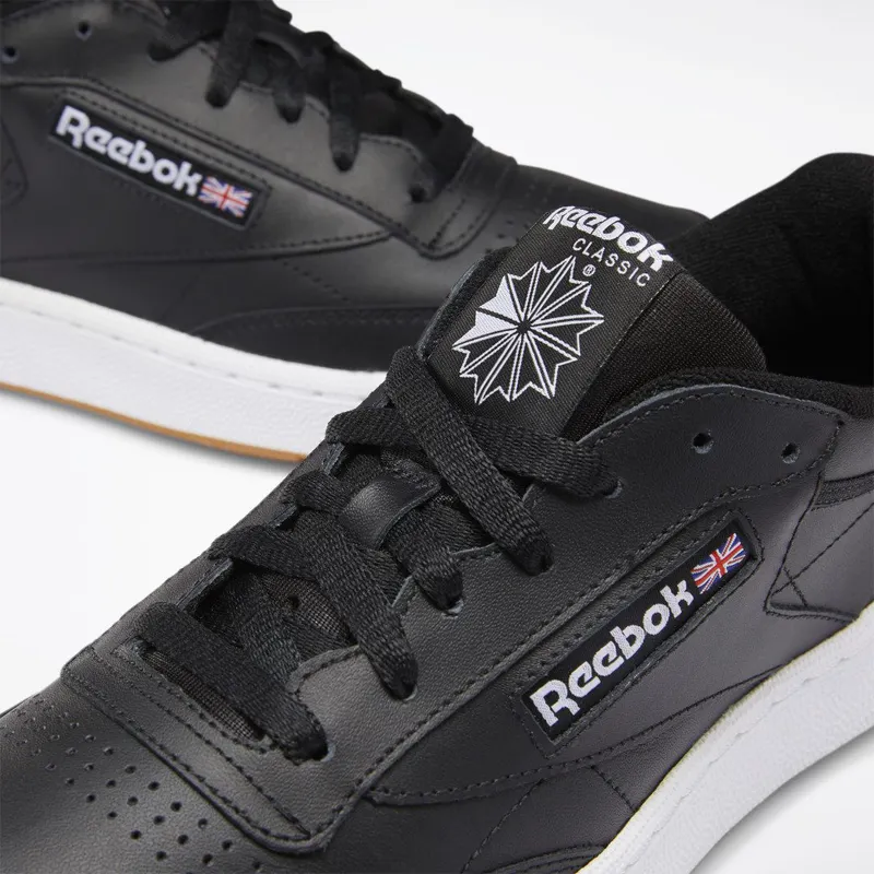 Reebok Club C 85 Schoenen Intense Black / White-Gum