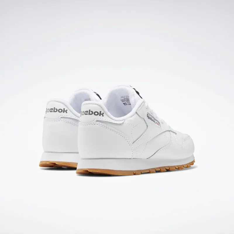 Reebok Classic Leather – Kleuters White