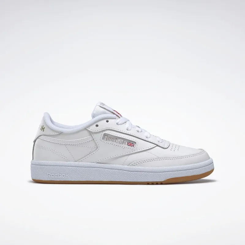 Reebok Club C 85 Schoenen White / Light Grey / Gum
