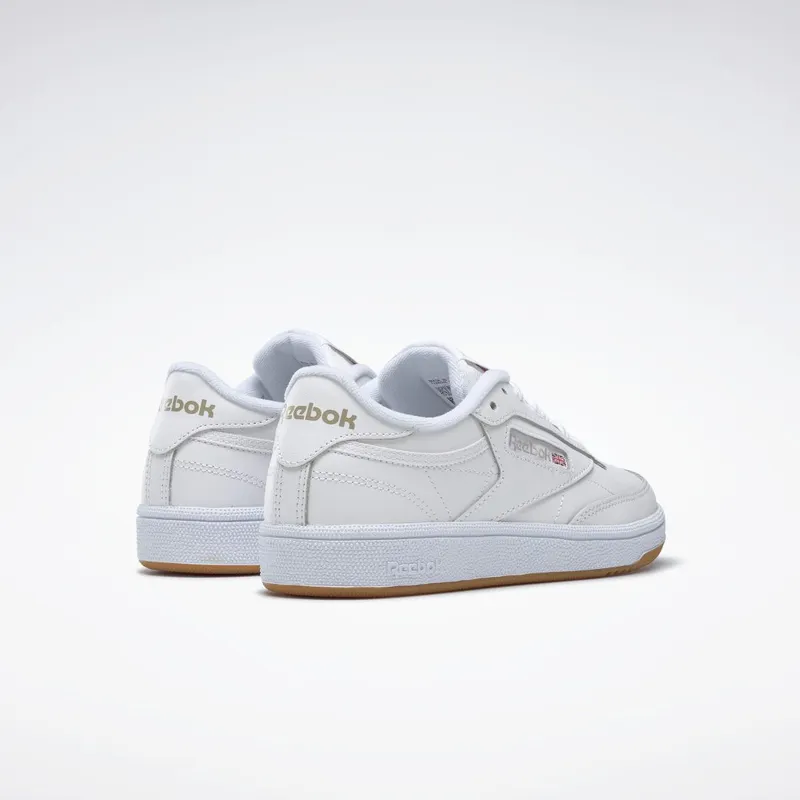 Reebok Club C 85 Schoenen White / Light Grey / Gum