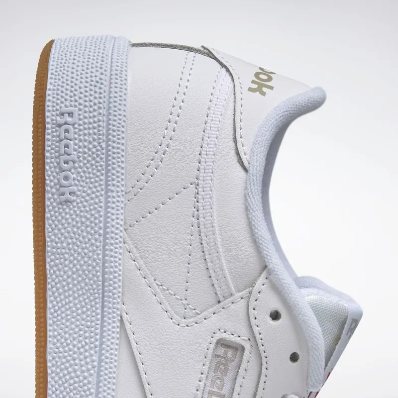 Reebok Club C 85 Schoenen White / Light Grey / Gum
