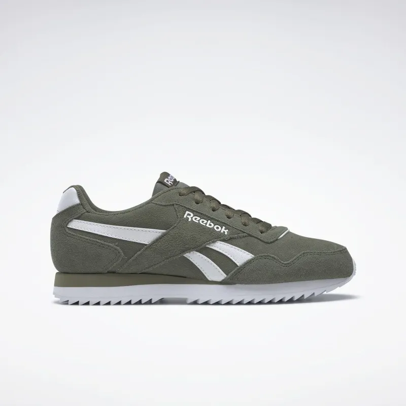Reebok Royal Glide Ripple Hunter Green / White