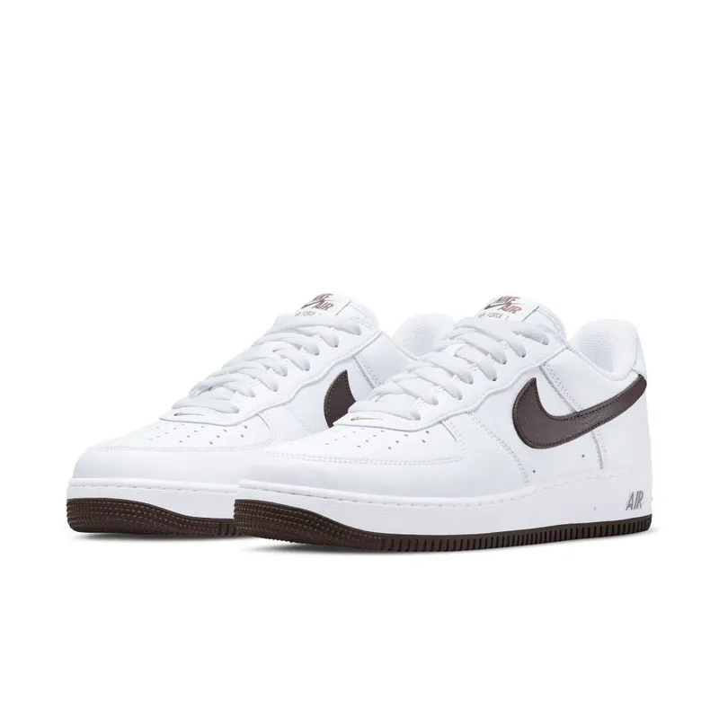 Nike Air Force 1 Low Retro Wit/Metallic Gold/Chocolate (DM0576-100)