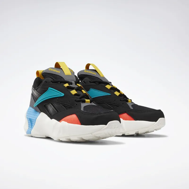 Reebok Aztrek Double Nu Pops Schoenen Black / Alloy / Teal Gem