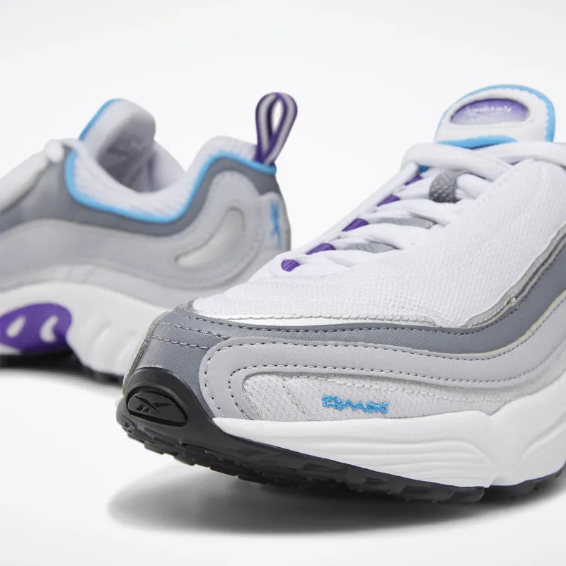 Reebok Daytona DMX Schoenen White / Regal Purple / Bright Cyan