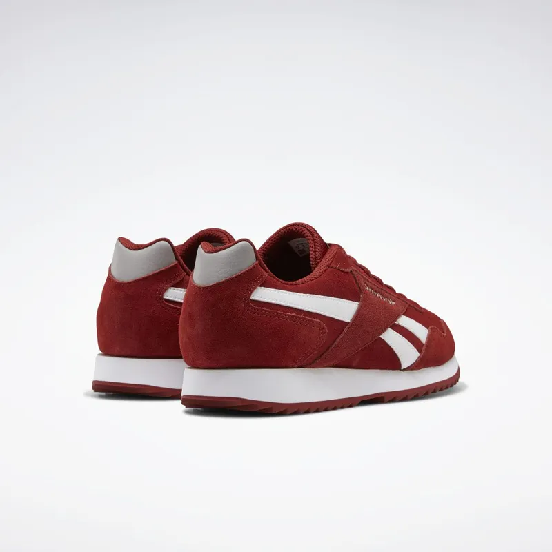 Reebok Royal Glide Ripple Schoenen Red Ember / Powder Grey / White
