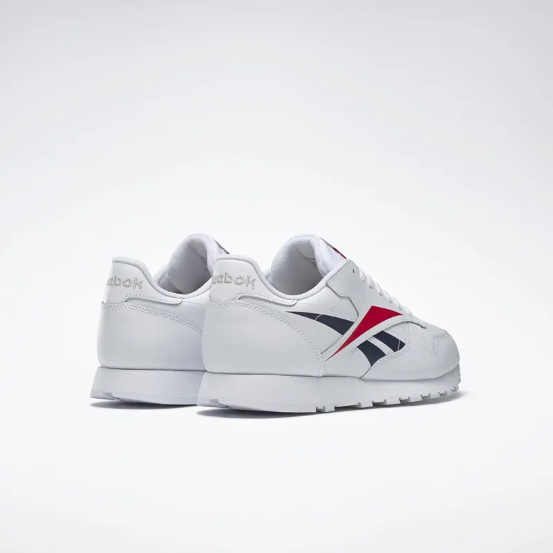 Reebok Classic Leather Vector Schoenen White / Scarlet / Collegiate Navy