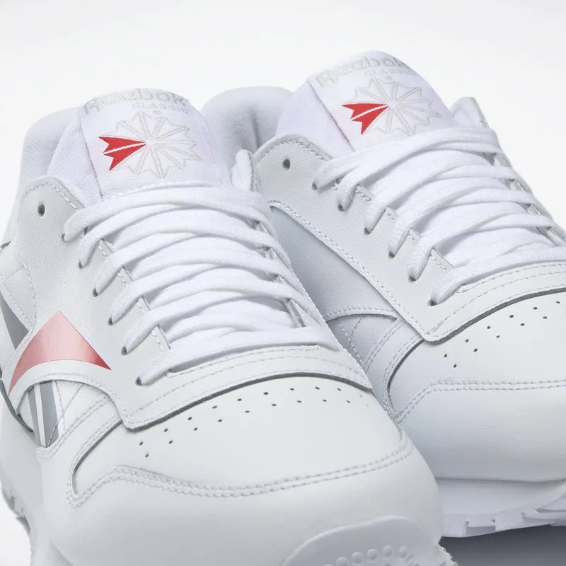 Reebok Classic Leather Vector Schoenen White / Scarlet / Collegiate Navy