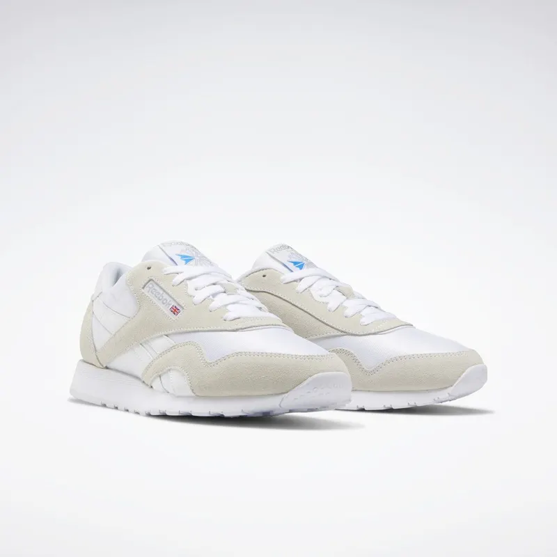 Reebok Classic Nylon Schoenen White / White / Light Grey
