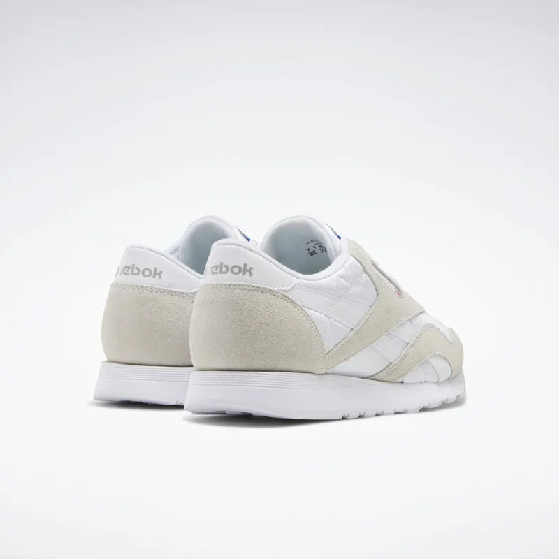 Reebok Classic Nylon Schoenen White / White / Light Grey