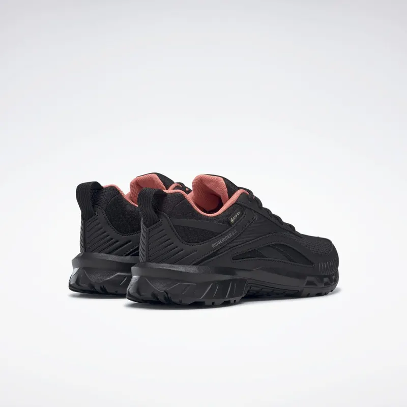 Reebok Ridgerider 6 Gore-Tex Schoenen Core Black / Twisted Coral / Tech Metallic
