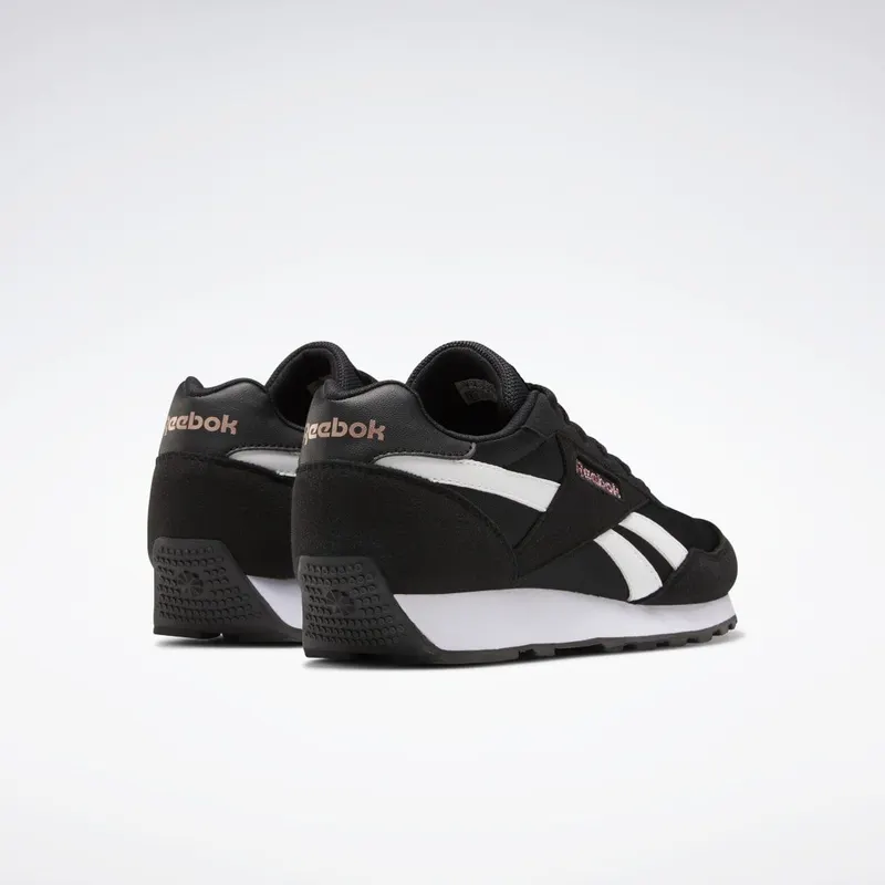 Reebok Rewind Run Schoenen Core Black / White / Blush Metal