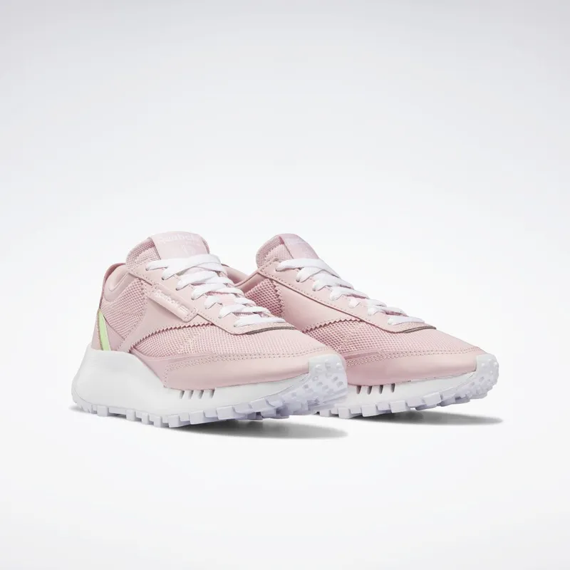 Reebok Classic Leather Legacy Schoenen Pink Glow / White / Neon Mint