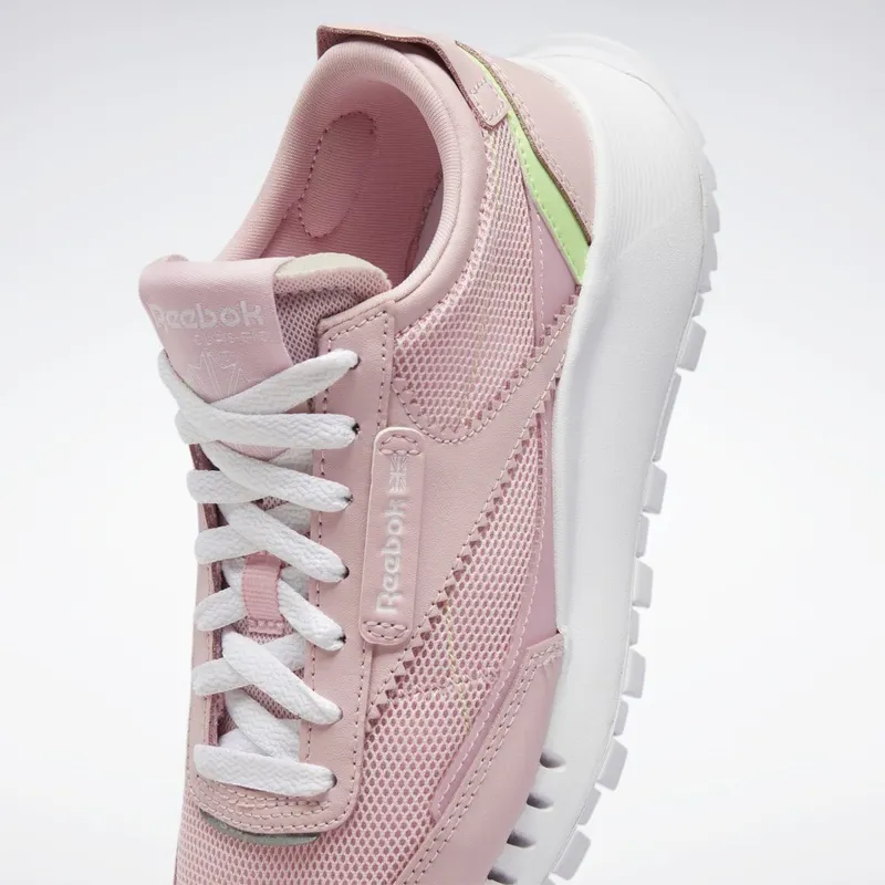 Reebok Classic Leather Legacy Schoenen Pink Glow / White / Neon Mint