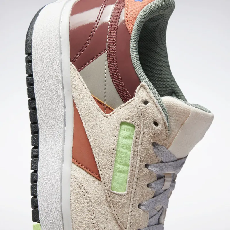 Reebok Club C Double Schoenen Ceramic Pink / Boulder Grey / Twisted Coral