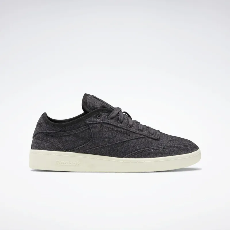 Reebok Club C Wool & Corn Schoenen Night Black / Night Black / Chalk
