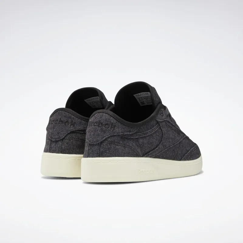 Reebok Club C Wool & Corn Schoenen Night Black / Night Black / Chalk