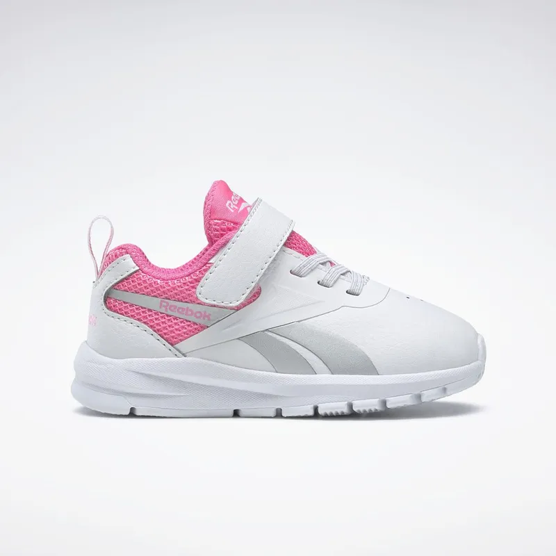 Reebok Rush Runner 3 Schoenen White / Electro Pink / Silver Metallic