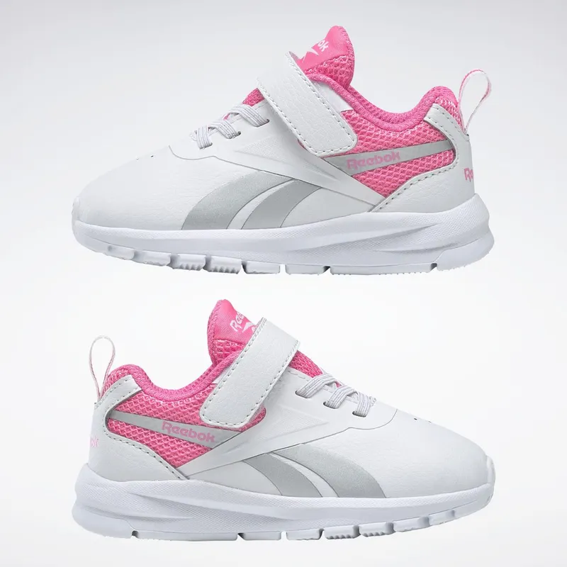 Reebok Rush Runner 3 Schoenen White / Electro Pink / Silver Metallic
