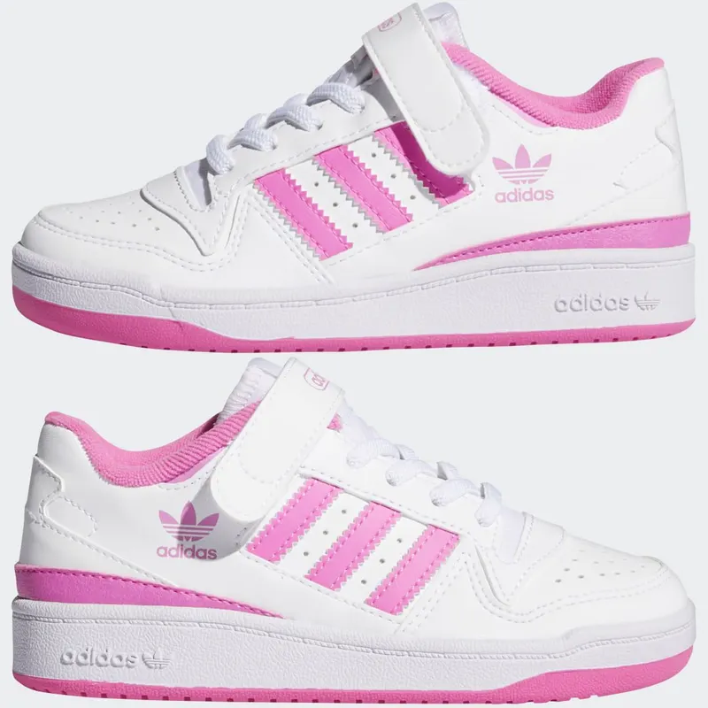 adidas Forum Low Cloud White / Cloud White / Screaming Pink (FY7975)