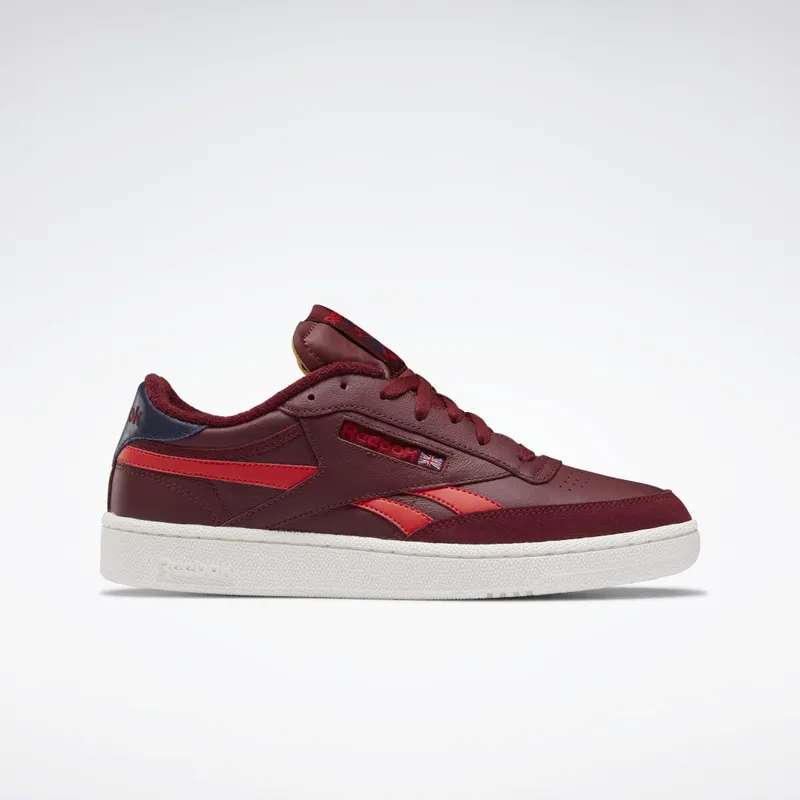 Reebok Club C Revenge Schoenen Burgundy / Cherry Red / Vector Navy