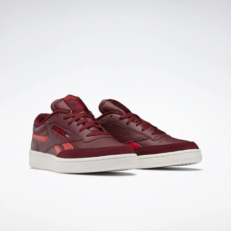 Reebok Club C Revenge Schoenen Burgundy / Cherry Red / Vector Navy