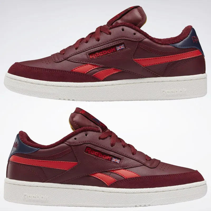 Reebok Club C Revenge Schoenen Burgundy / Cherry Red / Vector Navy