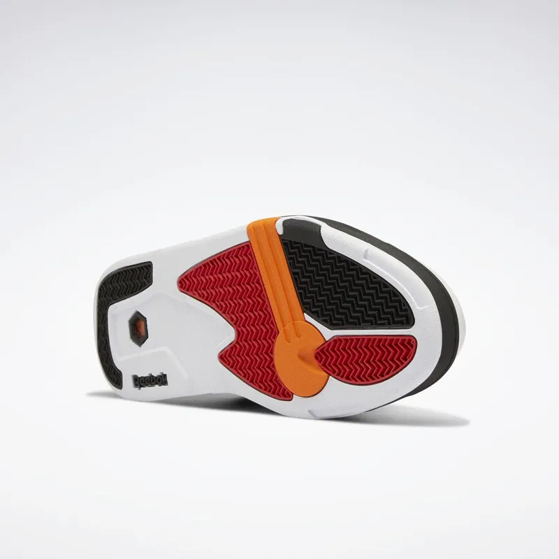 Reebok Pump Omni Zone II Schoenen Cloud White / Black / Vector Red