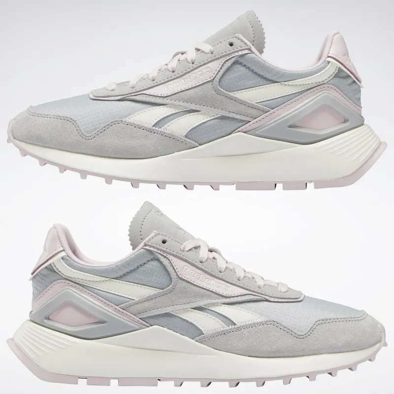 Reebok Classic Leather Legacy AZ Schoenen Pure Grey 3 / Chalk / Frost Berry