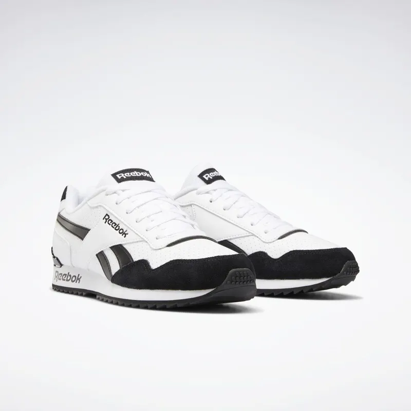 Reebok Royal Glide Ripple Clip White / Black / White