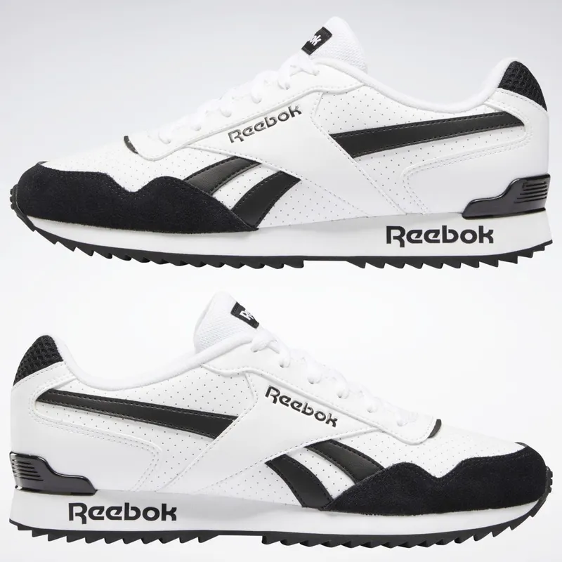 Reebok Royal Glide Ripple Clip White / Black / White