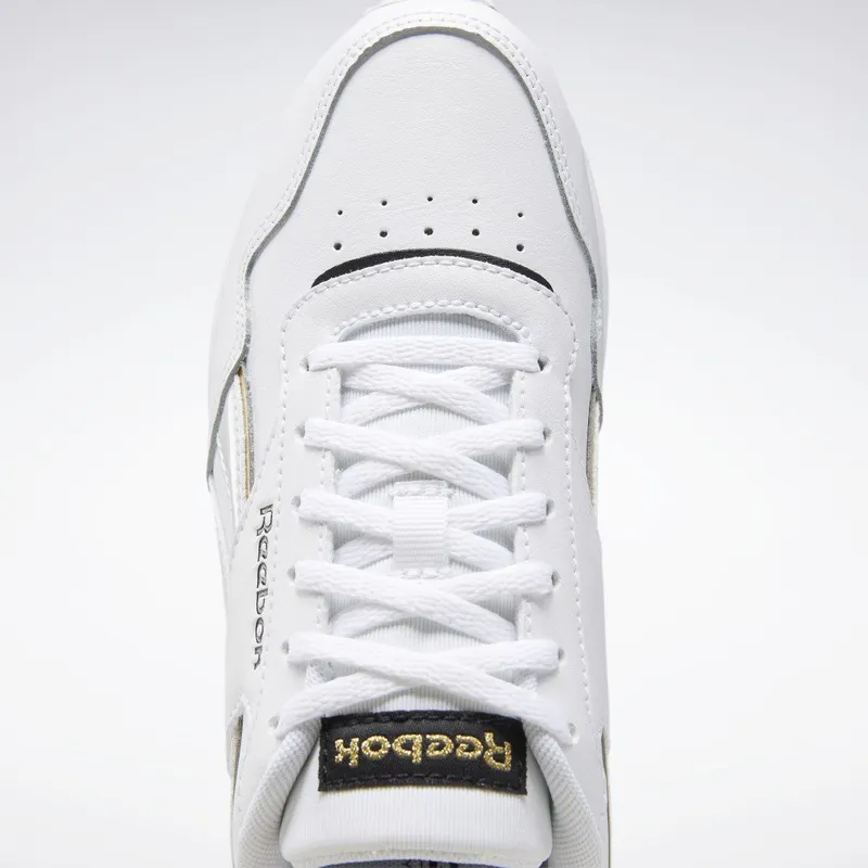 Reebok Royal Glide Ripple Double Schoenen White / Black / Gold Metallic