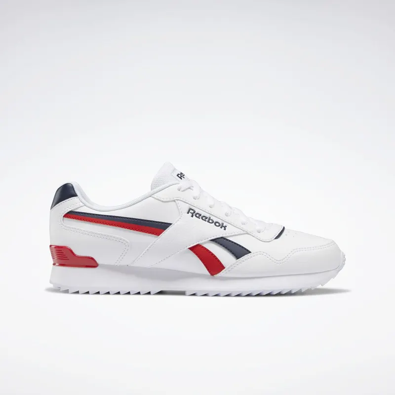 Reebok Royal Glide Ripple Clip Cloud White / Vector Navy / Vector Red