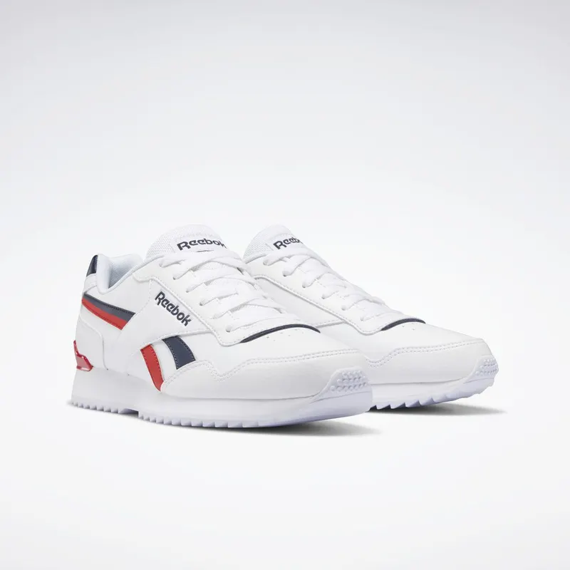 Reebok Royal Glide Ripple Clip Cloud White / Vector Navy / Vector Red
