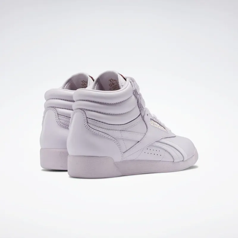 Reebok Cardi B Freestyle Hi Schoenen Quartz Glow / Lilac Fog / Cloud White