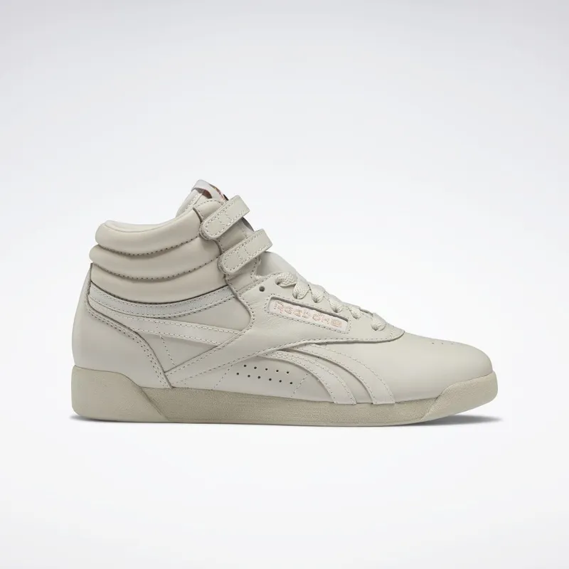 Reebok Cardi B Freestyle Hi Schoenen Moonstone / Boulder Grey / Cloud White