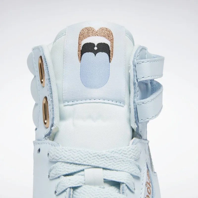 Reebok Cardi B Freestyle Hi Schoenen Glass Blue / Glass Blue / Glass Blue