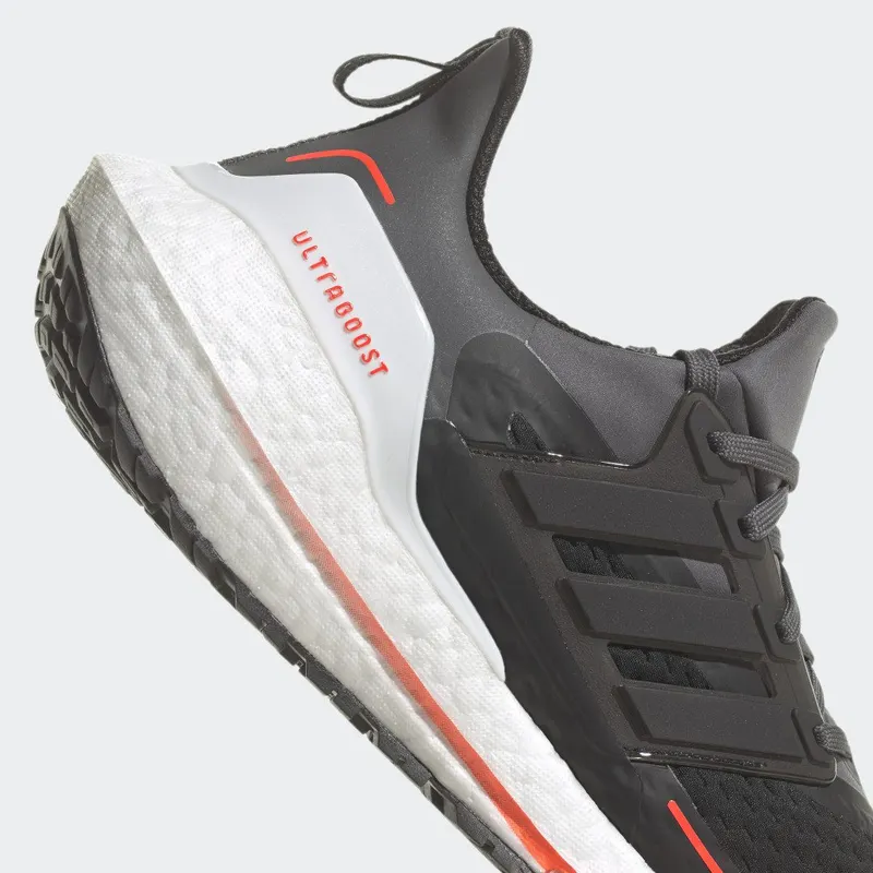 adidas Ultraboost 21 COLD.RDY Grey Five / Core Black / Solar Red (GV7122)