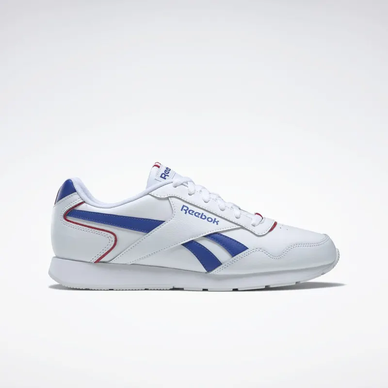Reebok Royal Glide Cloud White / Court Blue / Vector Red