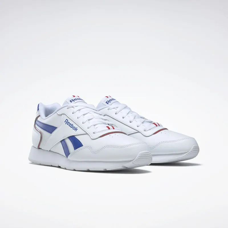 Reebok Royal Glide Cloud White / Court Blue / Vector Red