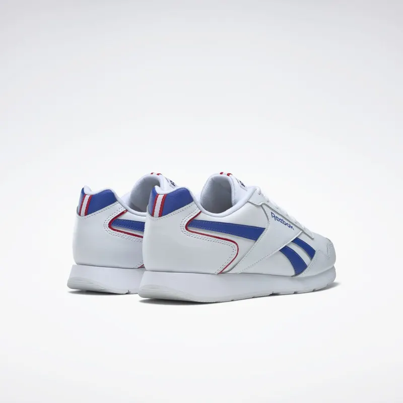 Reebok Royal Glide Cloud White / Court Blue / Vector Red