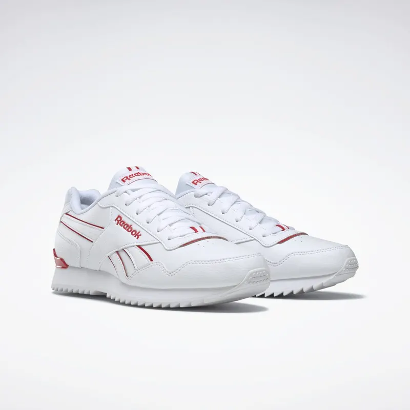 Reebok Royal Glide Ripple Clip Cloud White / Cloud White / Vector Red