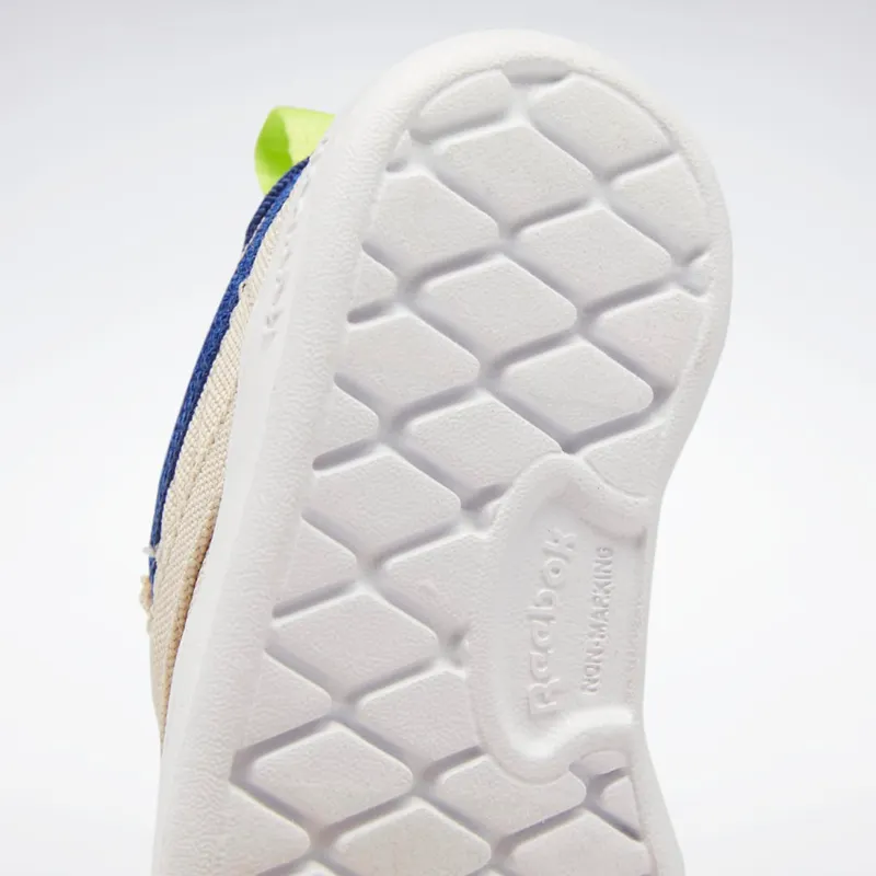 Reebok Club C Slip-On IV Schoenen Stucco / Classic Cobalt / Acid Yellow