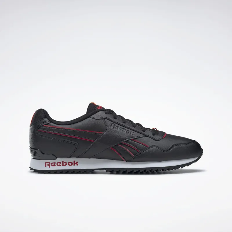 Reebok Royal Glide Ripple Clip Core Black / Vector Red / Always Yellow