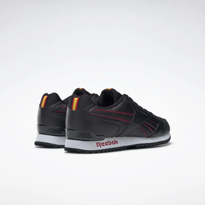 Reebok Royal Glide Ripple Clip Core Black / Vector Red / Always Yellow