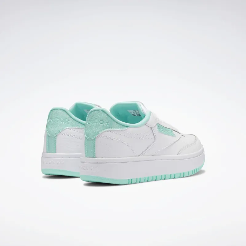 Reebok Club C Double Schoenen Cloud White / Hint Mint / Cloud White