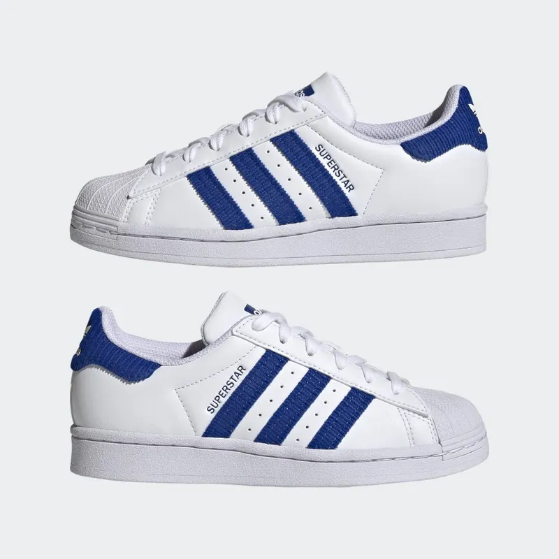 adidas Superstar Cloud White / Royal Blue / Cloud White (GV7951)