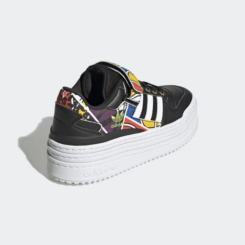 adidas Triple Platforum Lo Core Black / Cloud White / True Orange (GV8052)
